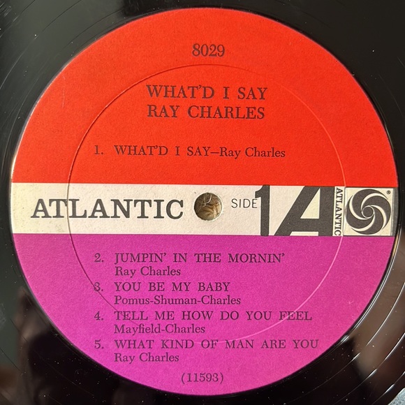 Ray Charles - “What’d I Say” Vinyl LP - Picture 4 of 5